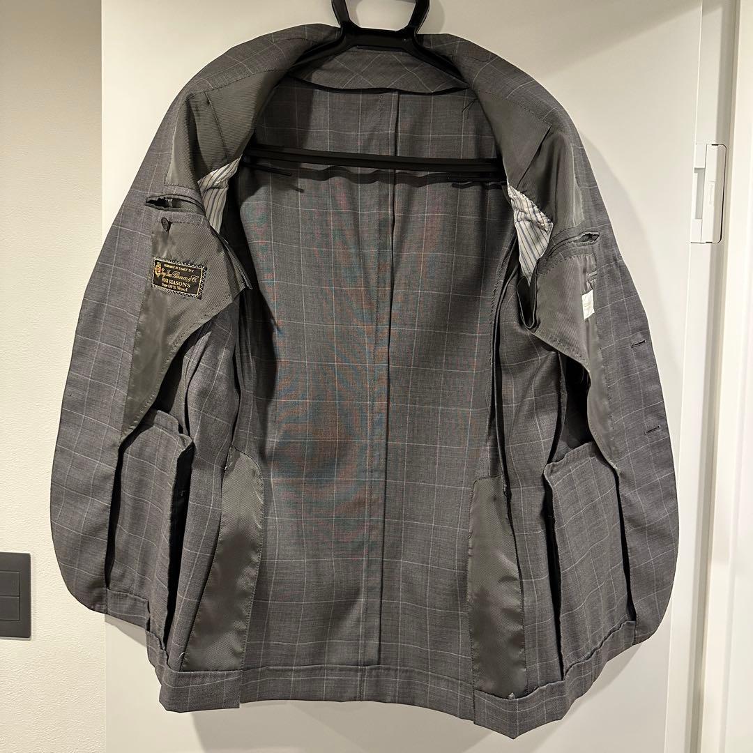 EDIFICE セットアップスーツ SIZE 46 ロロピアーナ ウィンドウペン