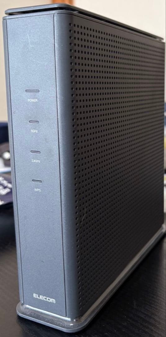 ELECOM 無線LANルーター 4ポート グレー