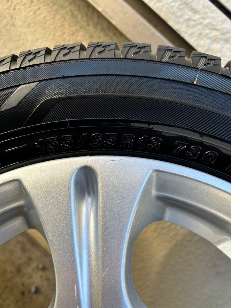 Yokohama スタッドレスタイヤ 13インチ ホイールセット　2023年製