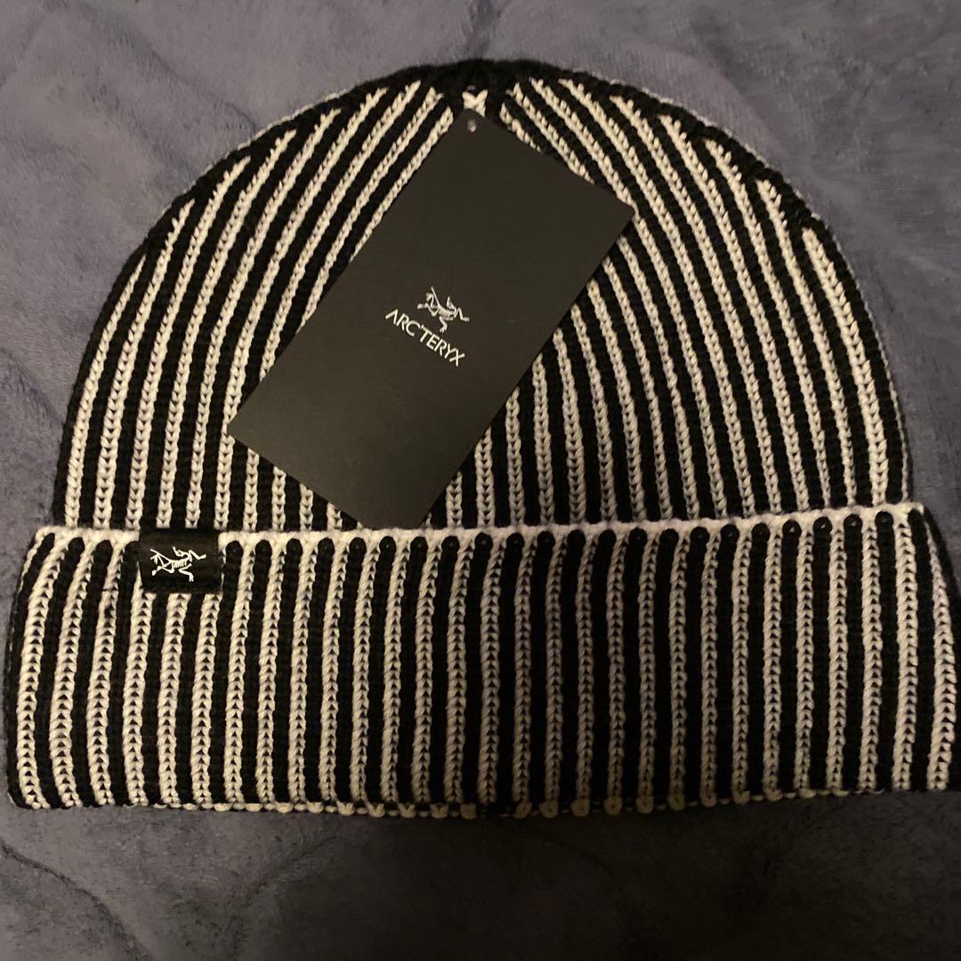 ARC'TERYX リブ編みトーク ブラック　新作