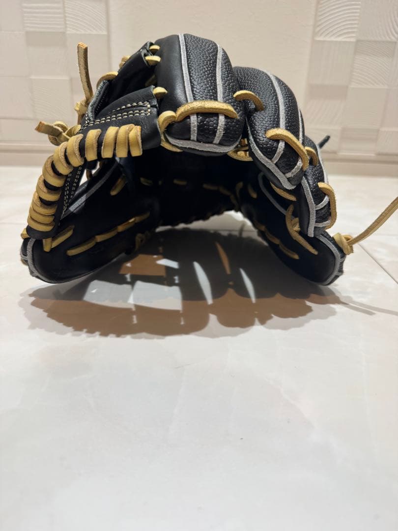 Wilson 軟式グローブ 黒/金