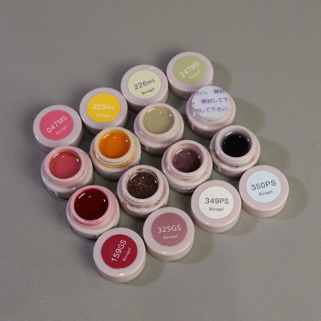 shielリッカジェル　ネイルカラーセット