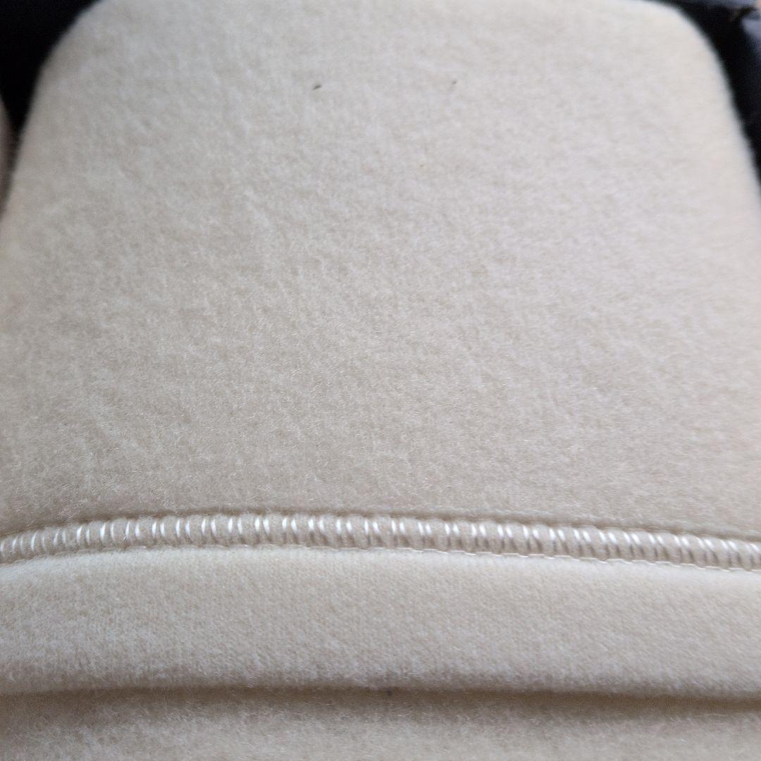 新品未使用品 泉州匠の彩カシミア 入りラムウール純毛毛布 花柄刺繍