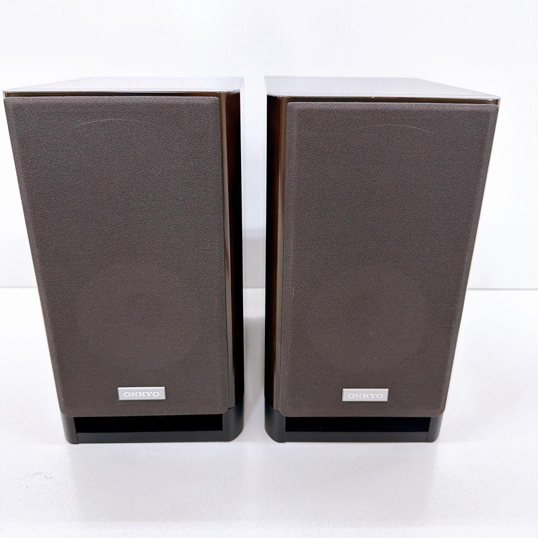 【美品】ONKYO オンキョー　D-NFR9TX スピーカー　ケーブル付属
