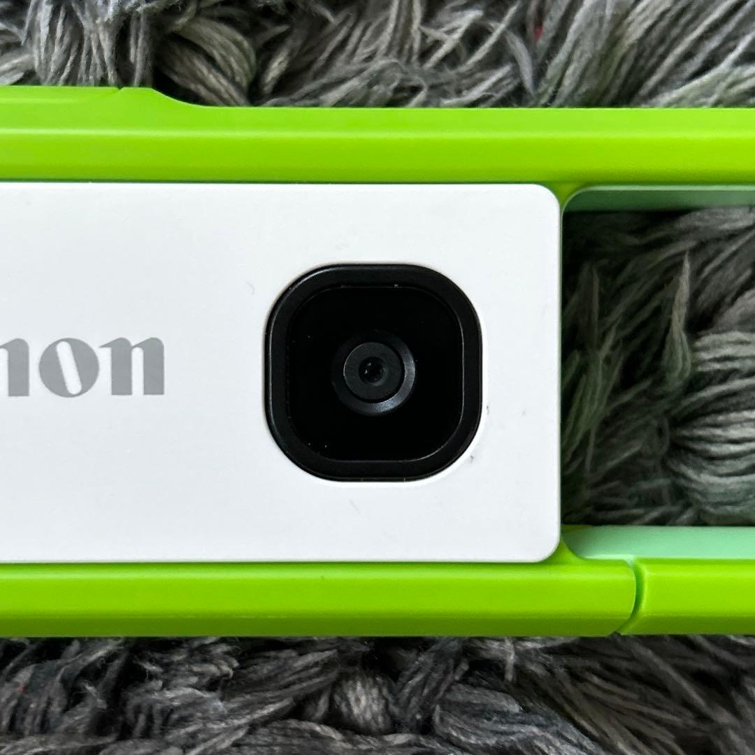 Canon アソビカメラ iNSPiC REC FV-100グリーン 防水カメラ