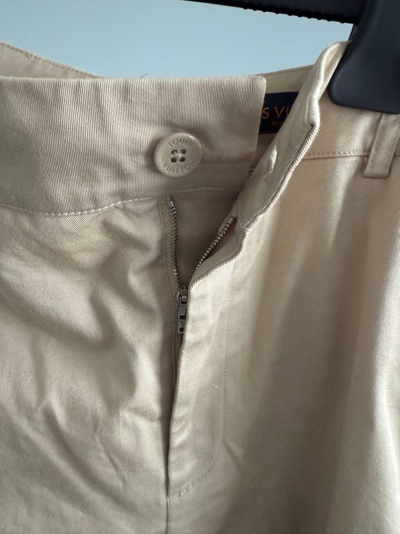 LOUIS VUITTON 24SS モノグラムポケットコットンワークパンツ