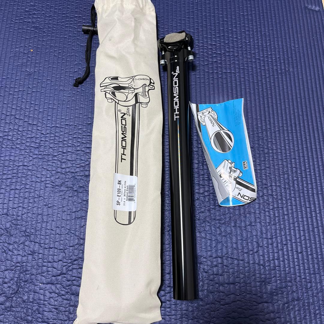 THOMSON SP-E109-BK シートポスト 31.6 x 367mm