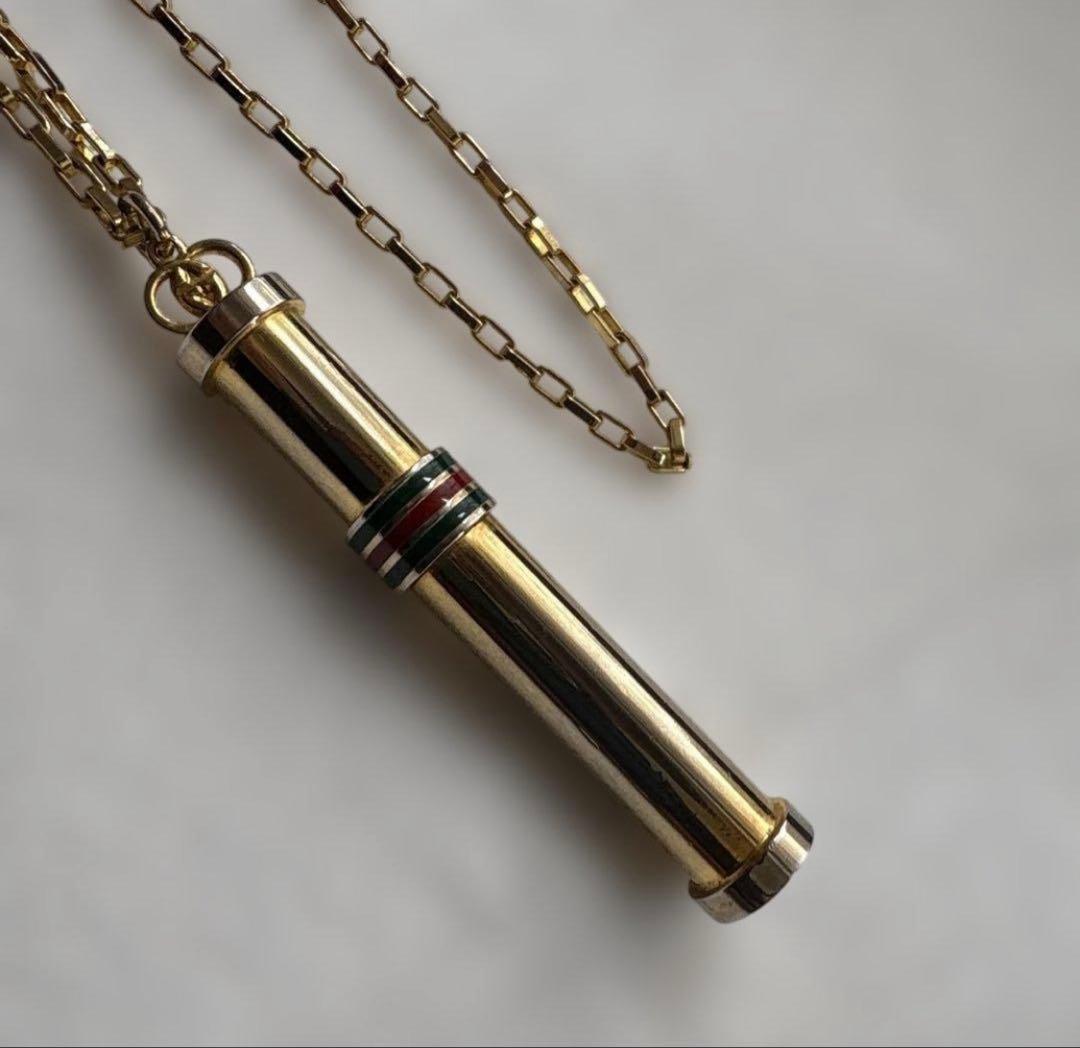 GUCCI Necklace パフュームボトルネックレス シェリーライン 香水