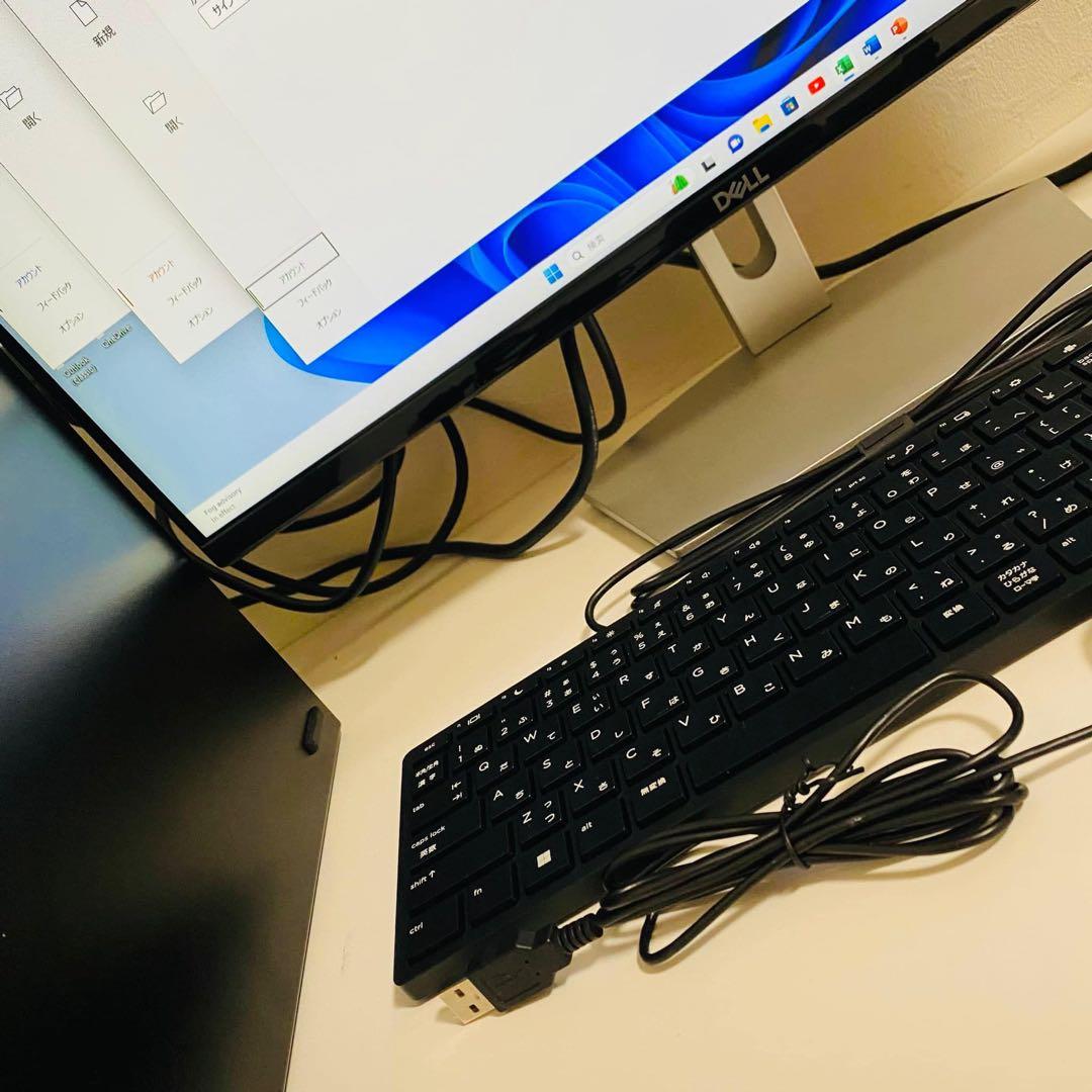 Y584 DellデスクトップSSD i5サクサクWin11オフィス2024付き