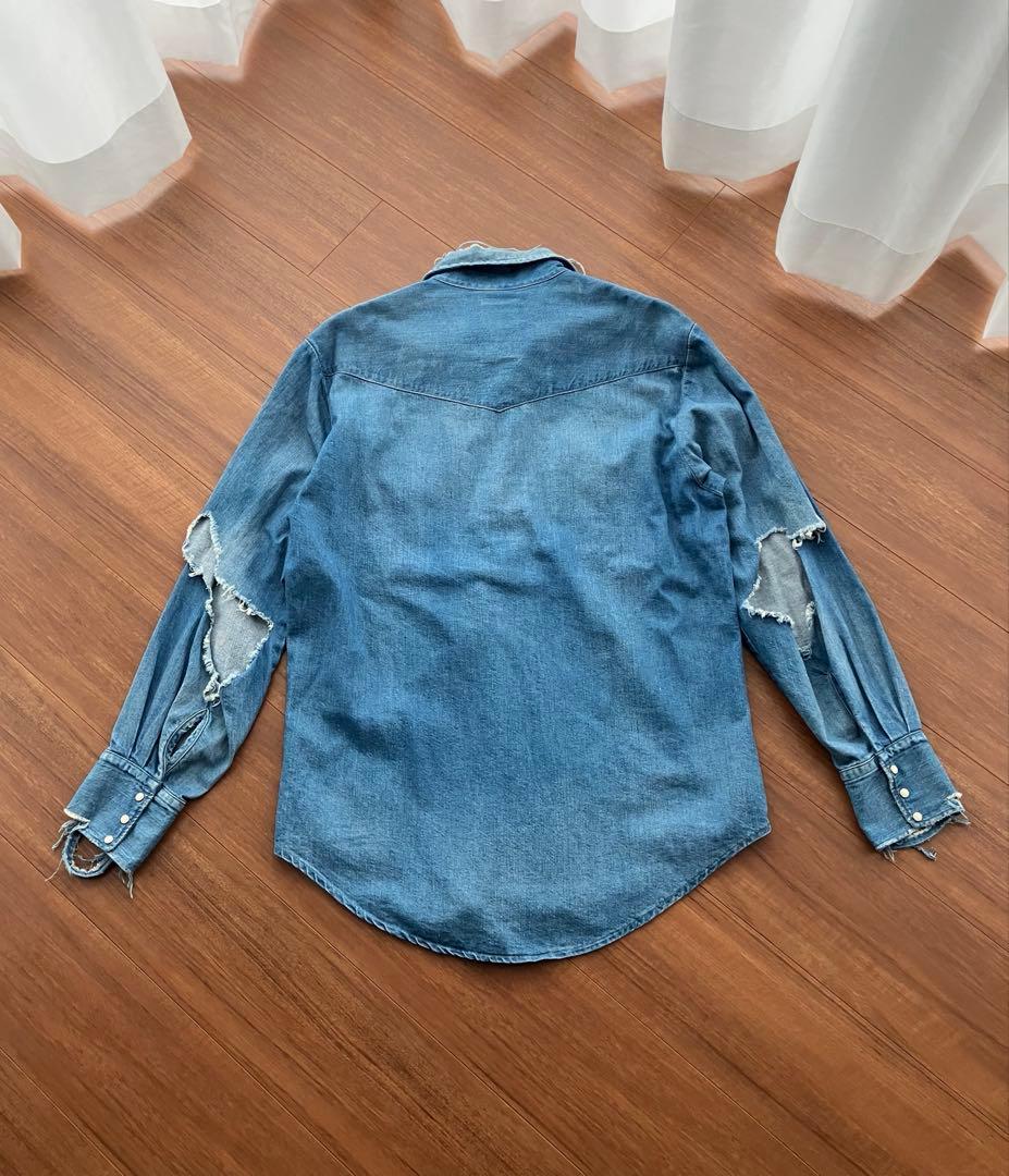 KURO × 6 ROKU DENIM SHIRT シャツ
