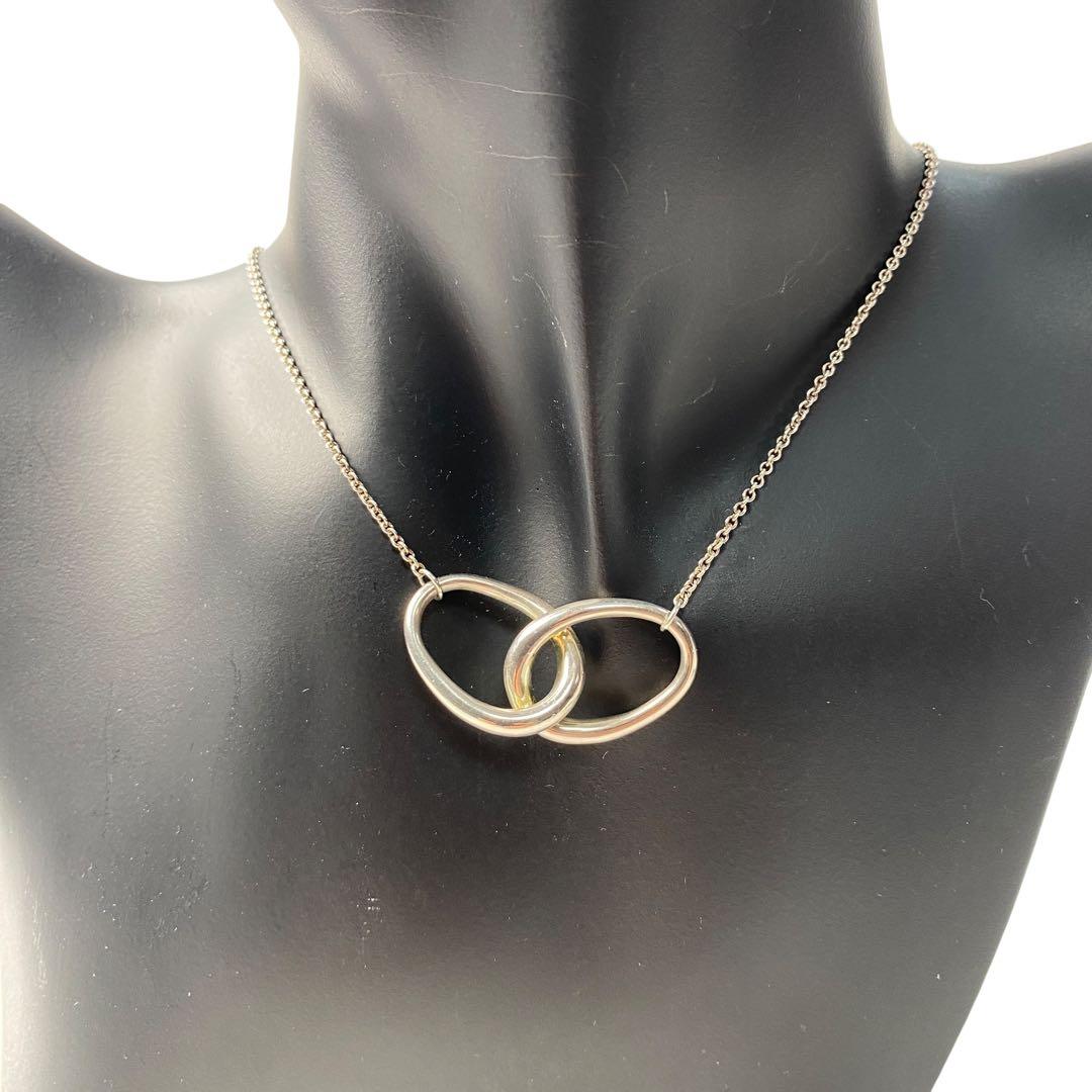 ティファニー Tiffany ダブルループ ネックレス SV925