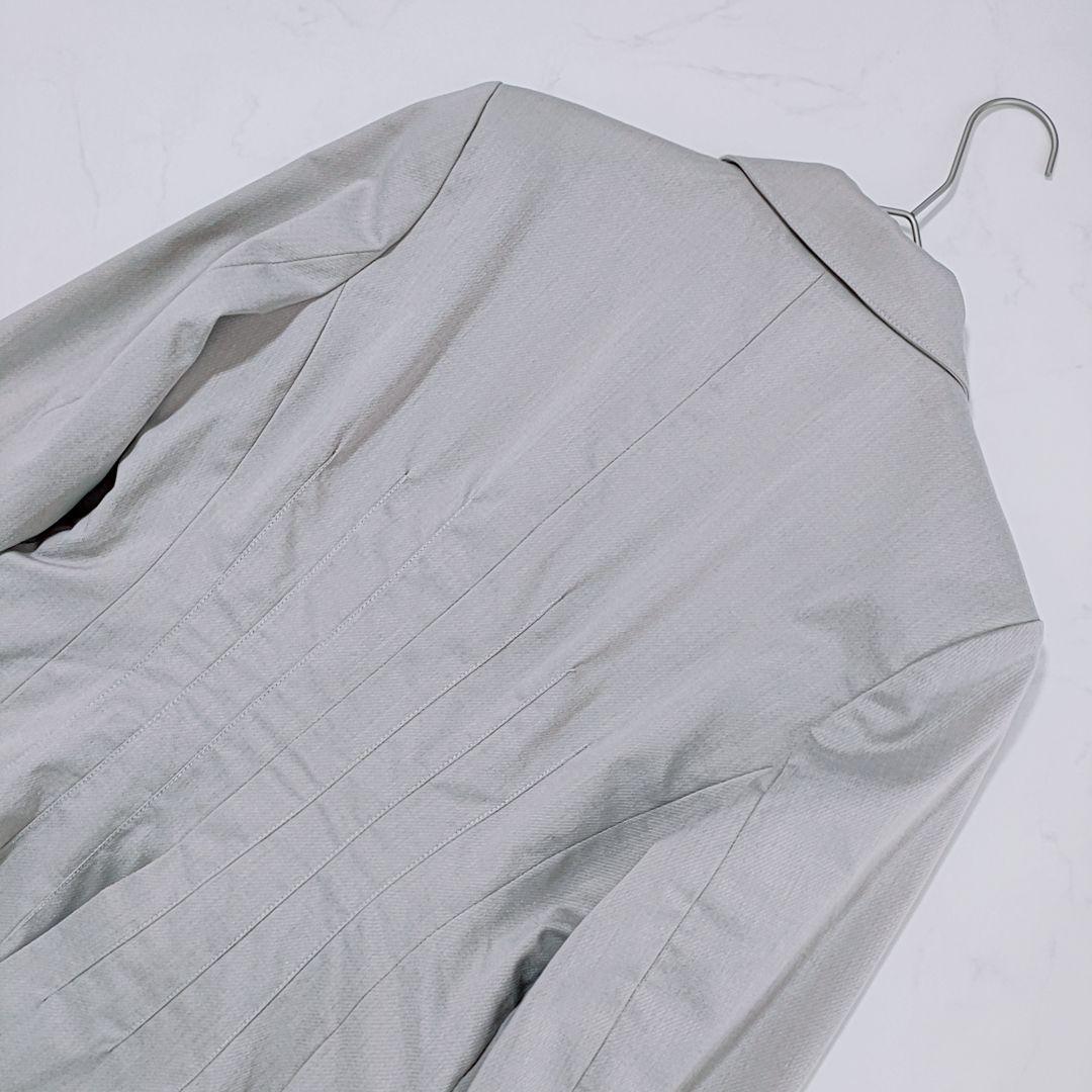 新品✨laubeblanc　テーラードジャケット　ダブルブレスト　ダブル　グレー