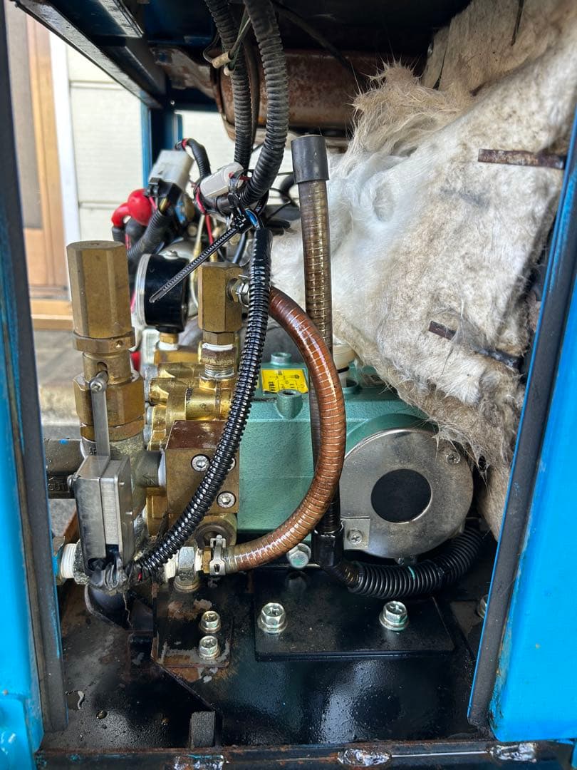 ★ツルミHPJ-5ESM高圧洗浄機防音ガン・高圧ホース・給排水ホースセット