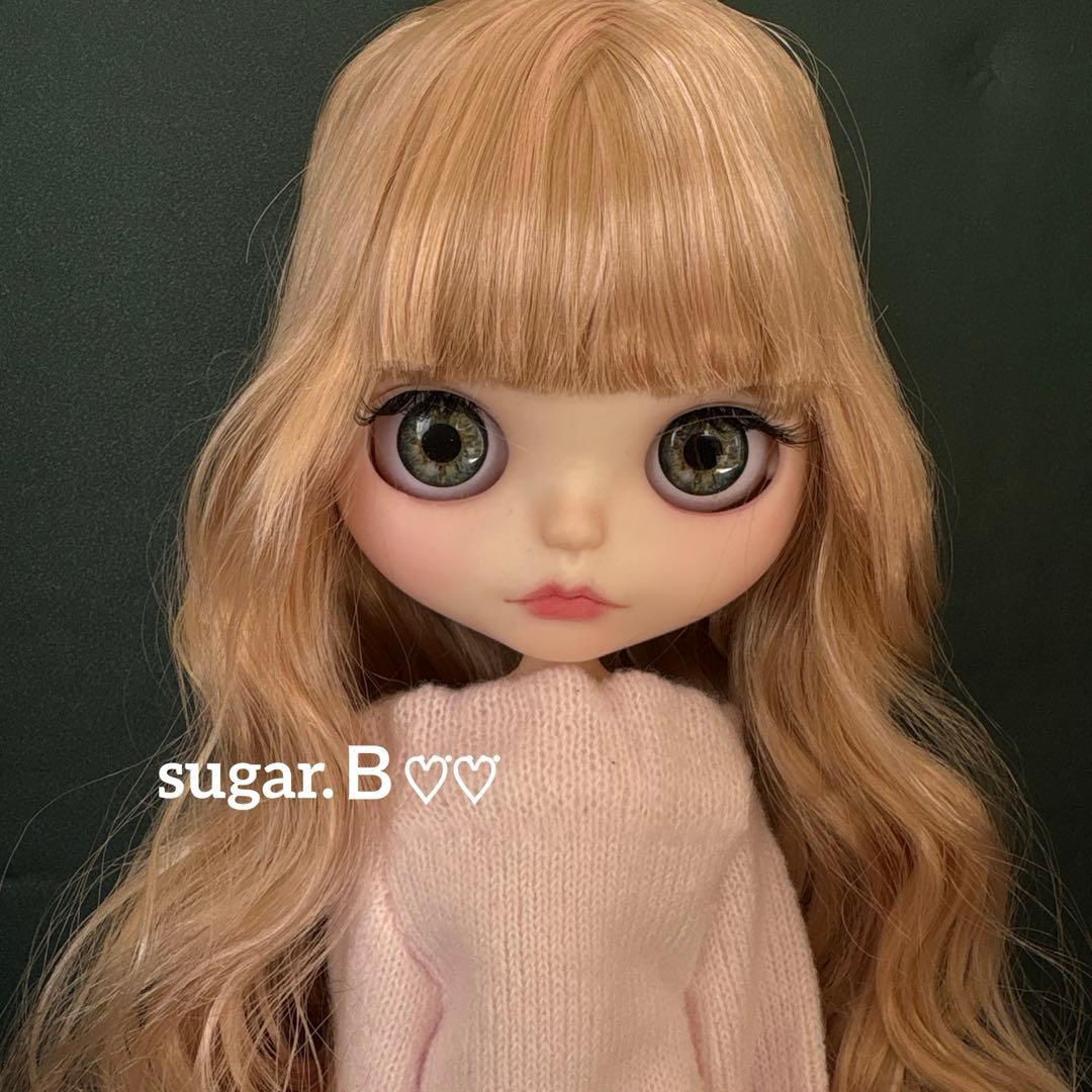 やや♡アイシードールカスタム❤︎ピンクブロンド