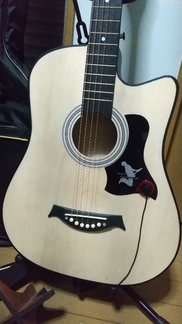 Y*売様 usedアコースティックギター /マイク・ギグケース・木製スタンド・ス