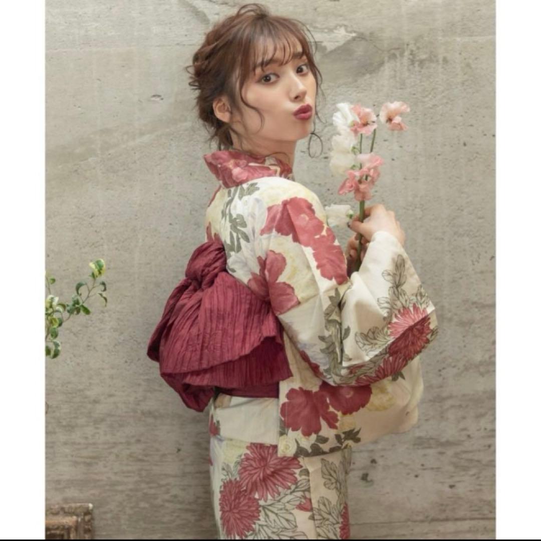 ディータ 浴衣 夏の牡丹重ね