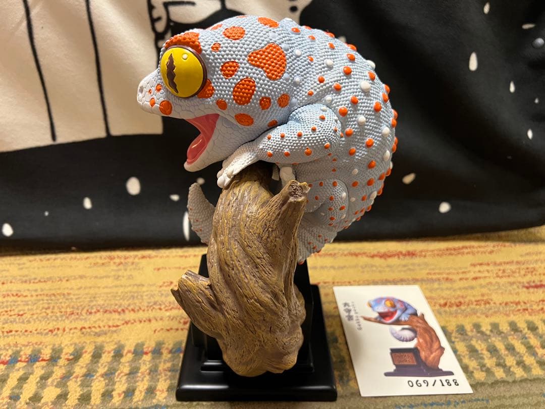 恵*)様 博物志　トッケイヤモリ　BIGフィギュア