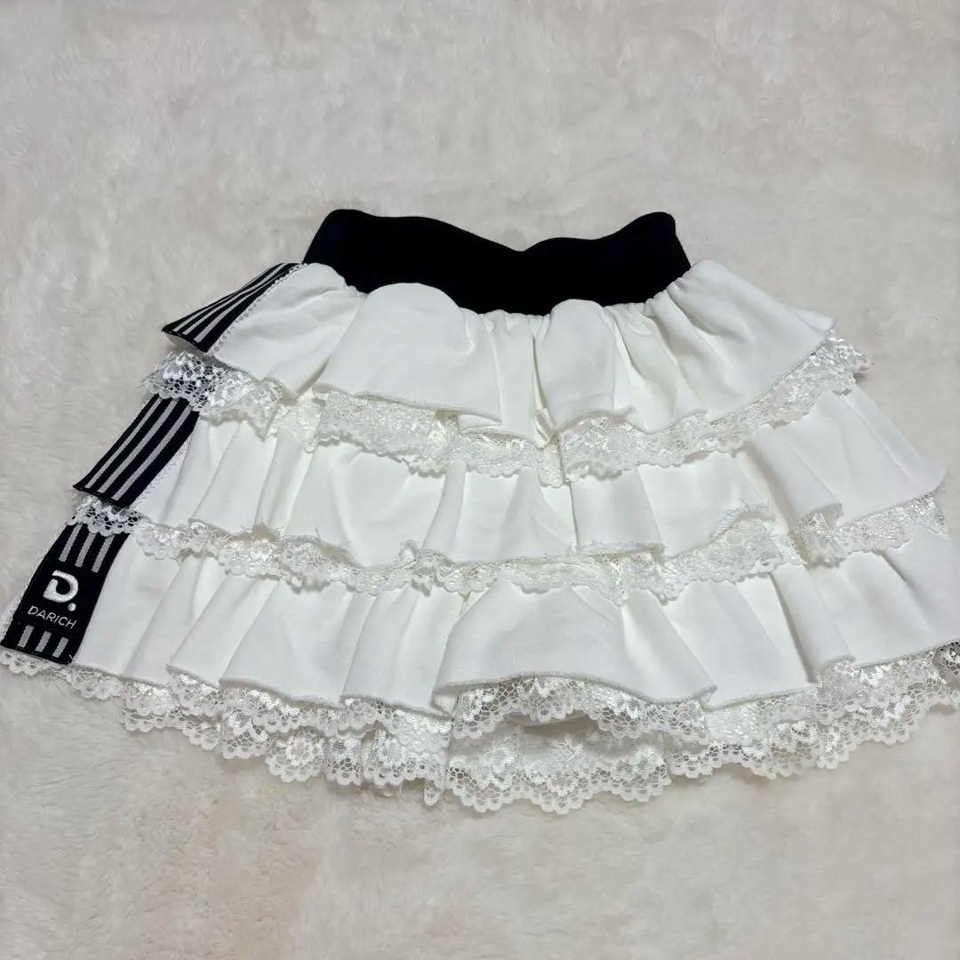 darich スポーティーラインフリルミニスカート