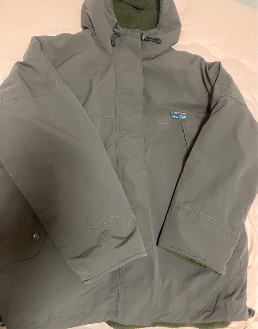 本日値下げ　FREAK'S STORE ボアリバーシブルフーディー 冬アウター