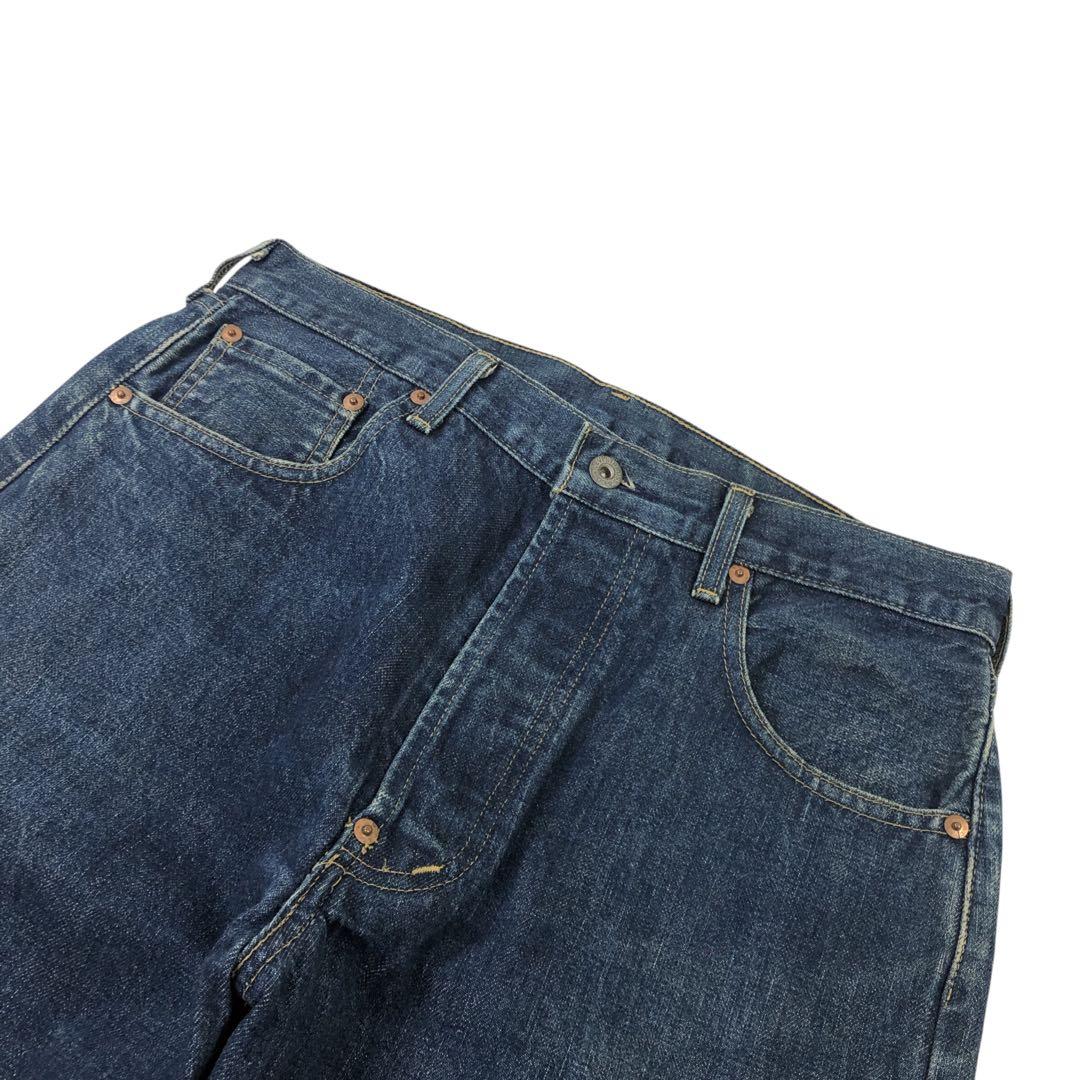 【日本製】90s Levi's701xx デニム ジーンズ big E W34
