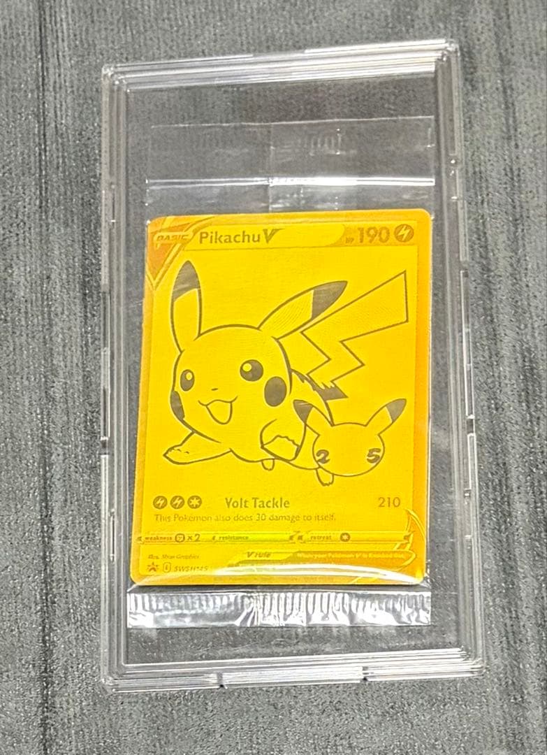 ピカチュウV 25th ゴールデンピカチュウ 未開封 英語版 プロモ