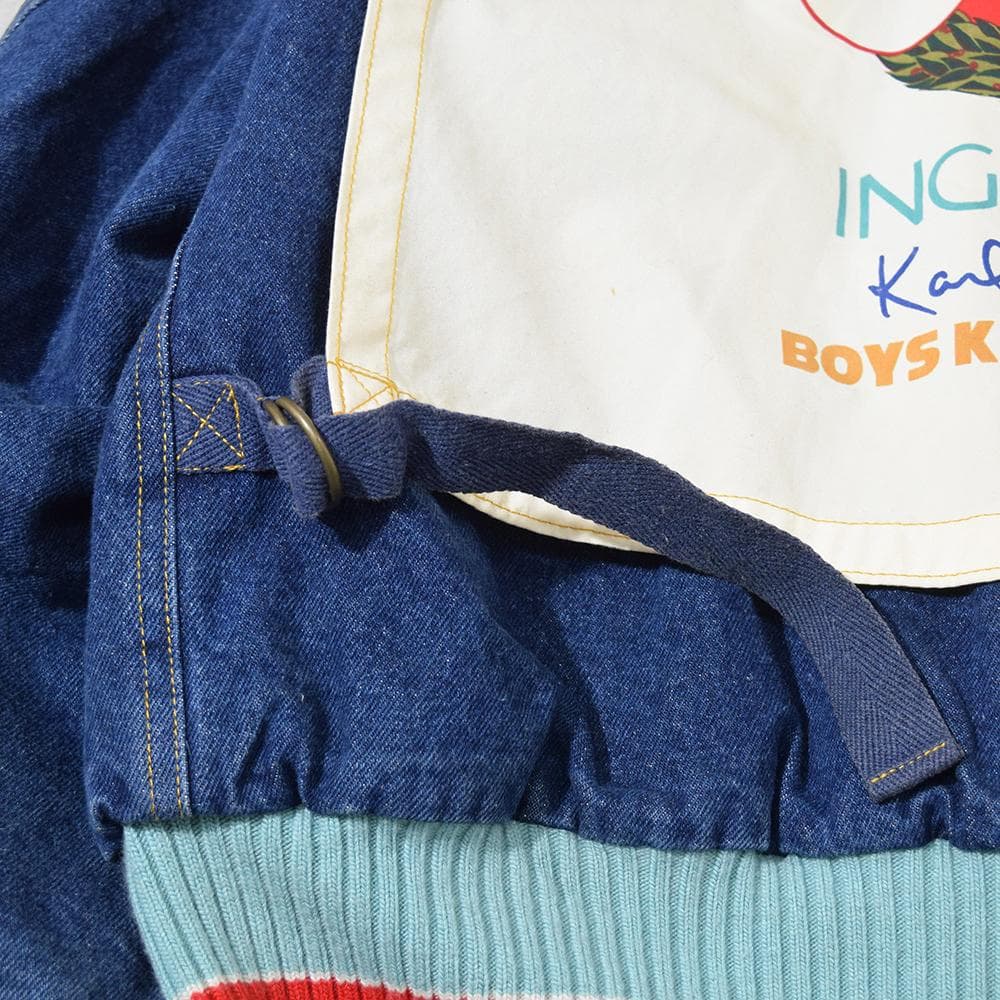 90s 金子功 ピンクハウス PINK HOUSE ゼッケン付き デニムブルゾン