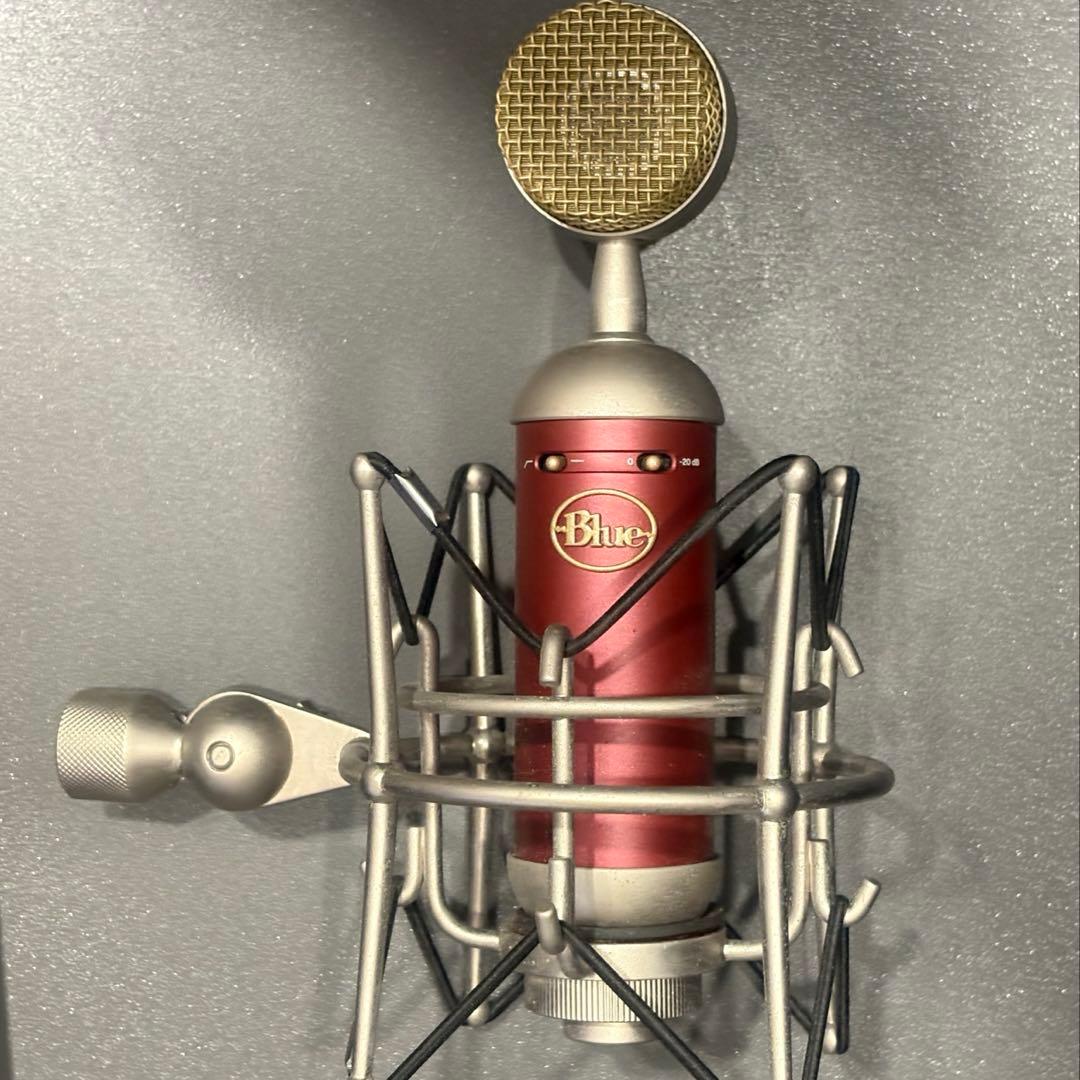 Blue spark sl コンデンサーマイク レッド