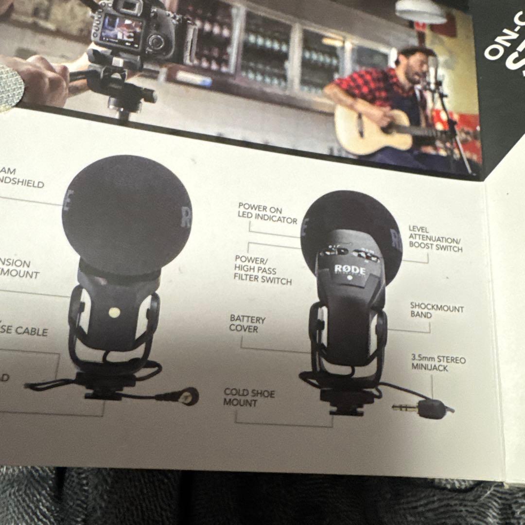 その他 STEREO VIDEOMIC PRO