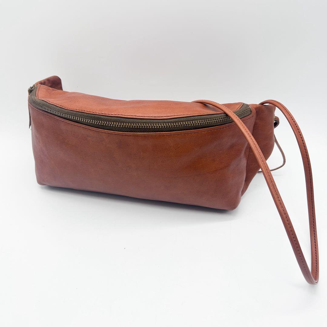 【未使用】 スロウ ファニーパック ショルダーバッグ 馬革 ホースピット メンズ