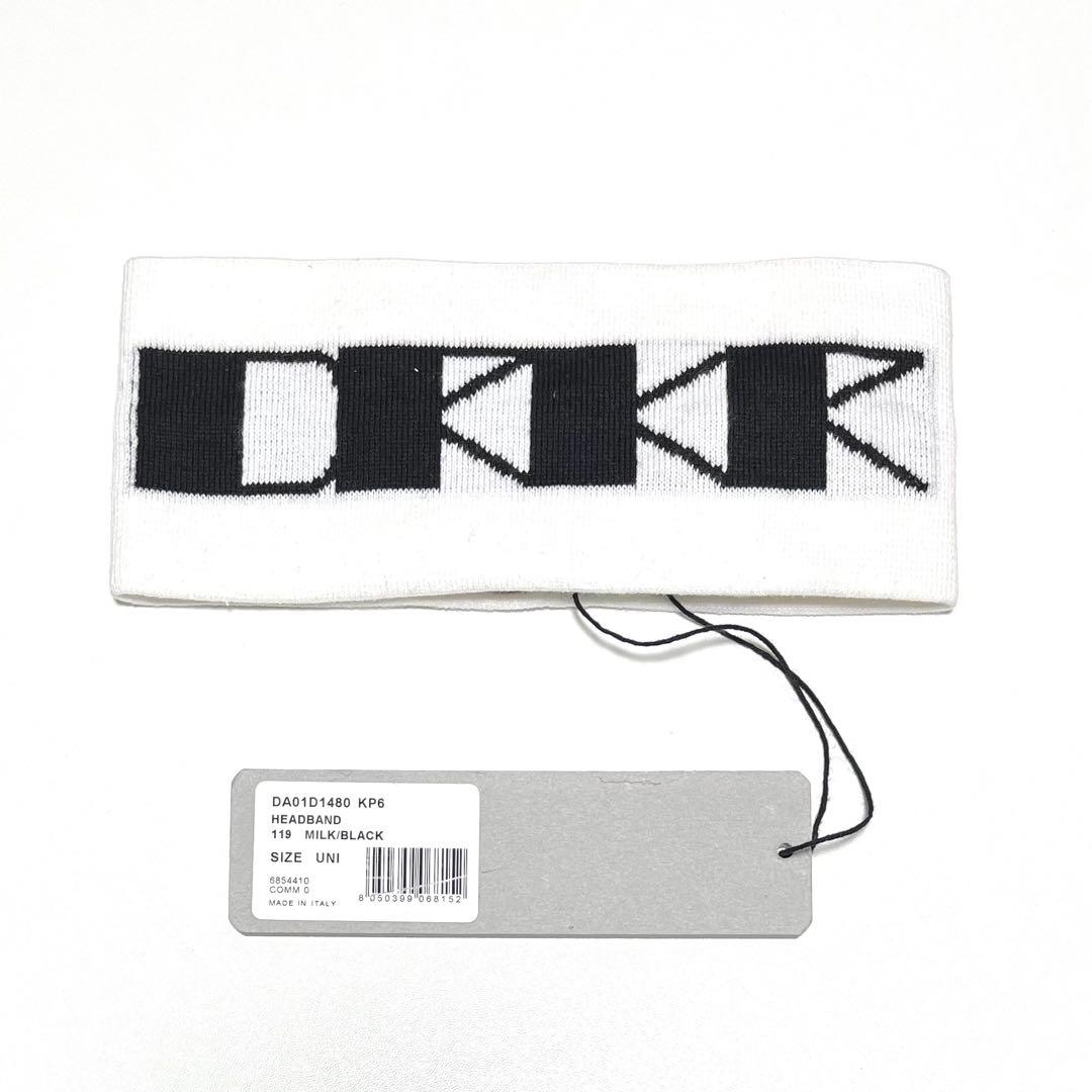 新品未使用 RICK OWENS DRKSHDW DRKR HEADBAND