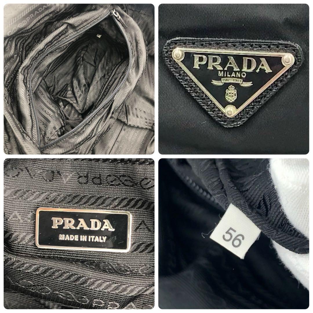 【極上美品・付属品付き✨】プラダ 2way ボストンバッグ 鍵付き ナイロン 黒