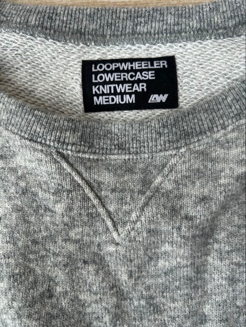 LOOPWHEELER LOWERCASE ニットトレーナー