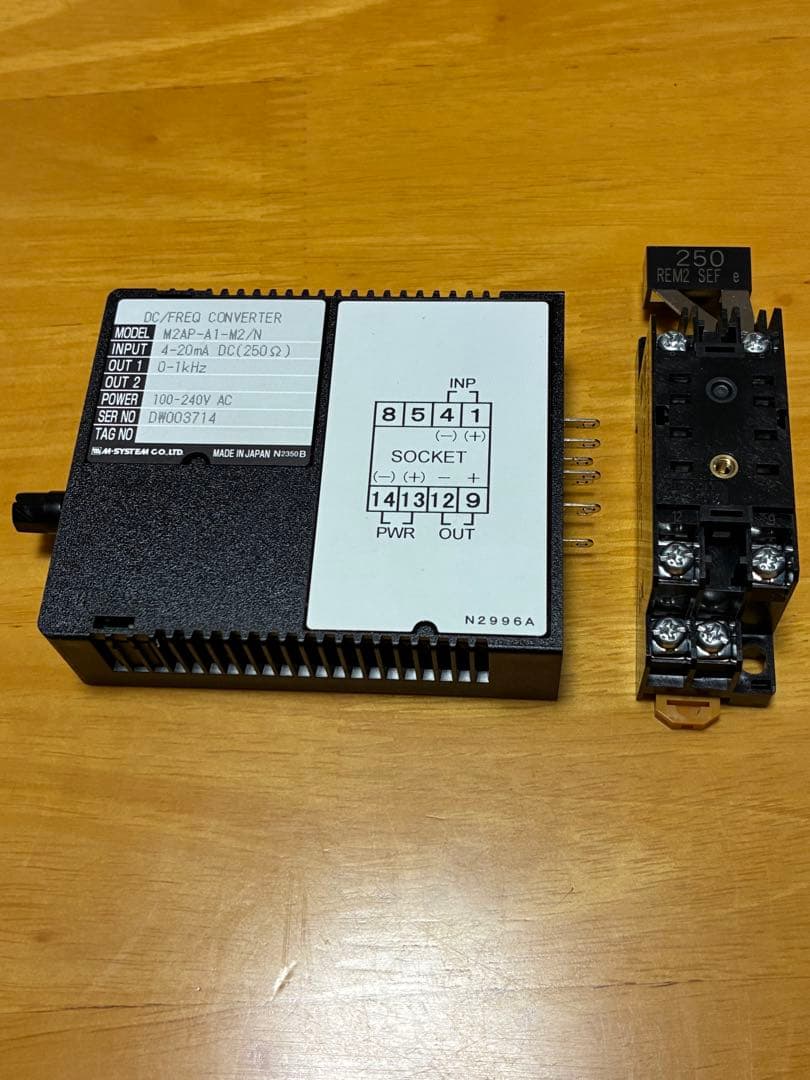 MG M-SYSTEM エムシステム　アナログパルス変換器　M2AP