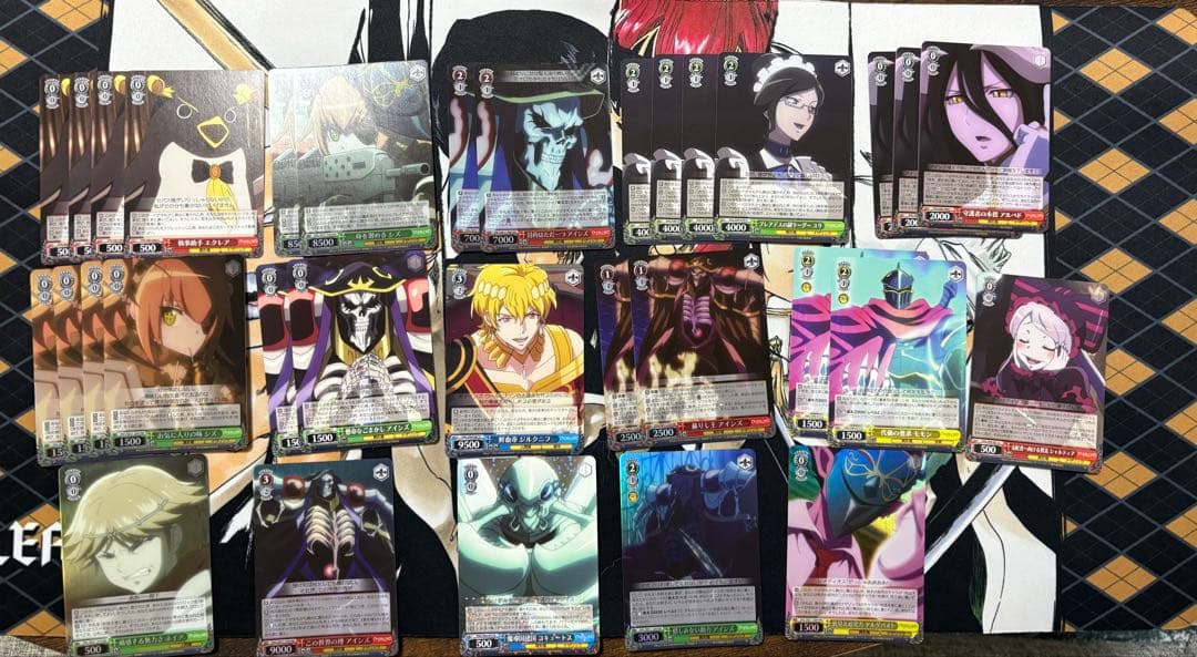 ヴァイスシュヴァルツ オーバーロード8扉デッキ