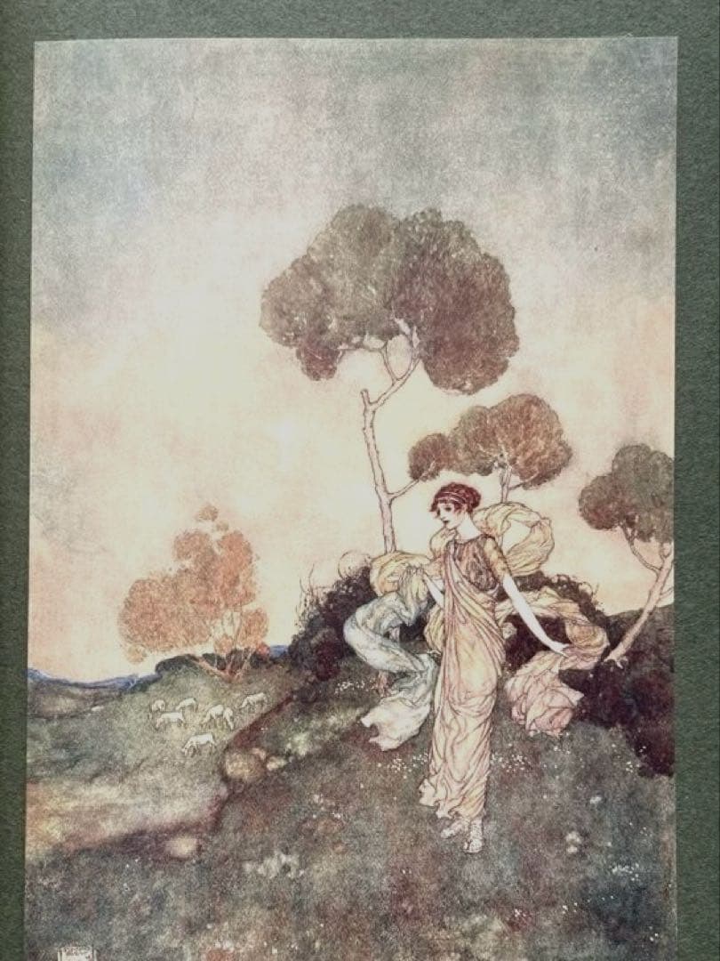 【初版本】 エドマンド・デュラック『テンペスト』 挿絵 1908年 洋書 美品！