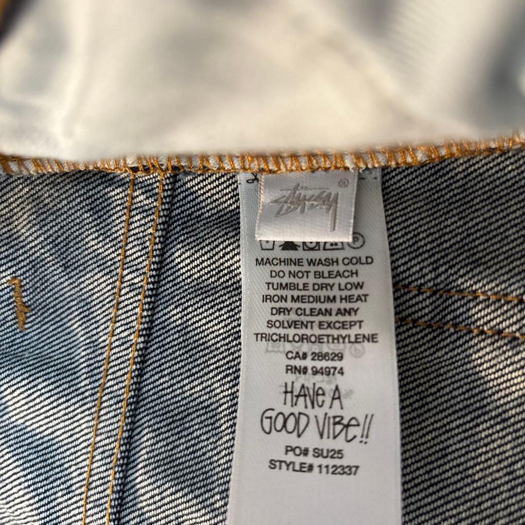 Stüssy WORKGEAR ハーフデニムパンツ