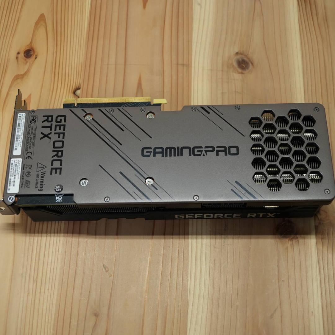 Palit RTX 3080 Ti GAMINGPRO 12GB 動作確認済み