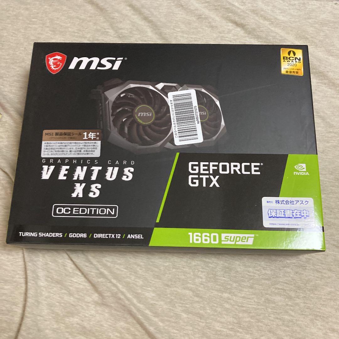 GeForce GTX 1660 SUPER VENTUS XS OC PCI…