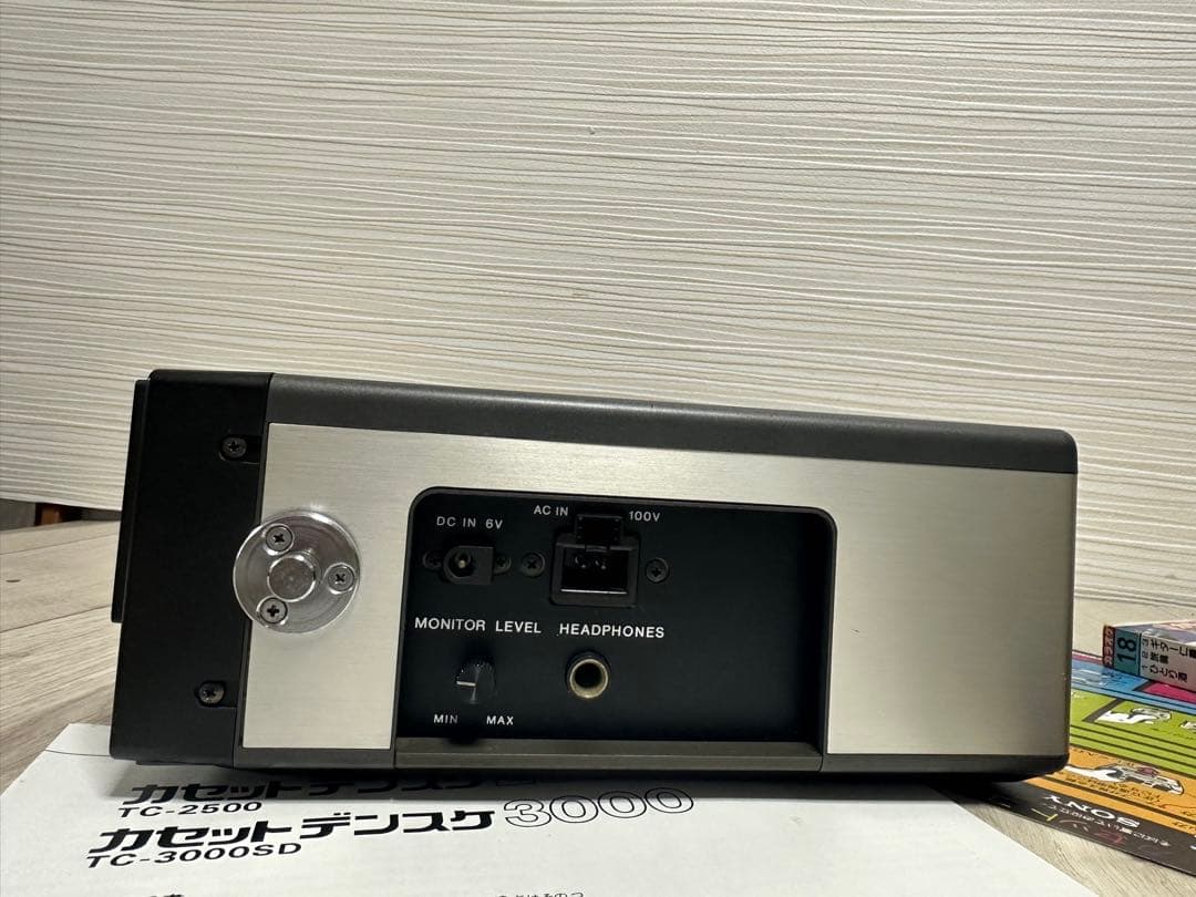 美品！希少品 SONYソニー TC-3000 SD カセット中古品 動作品