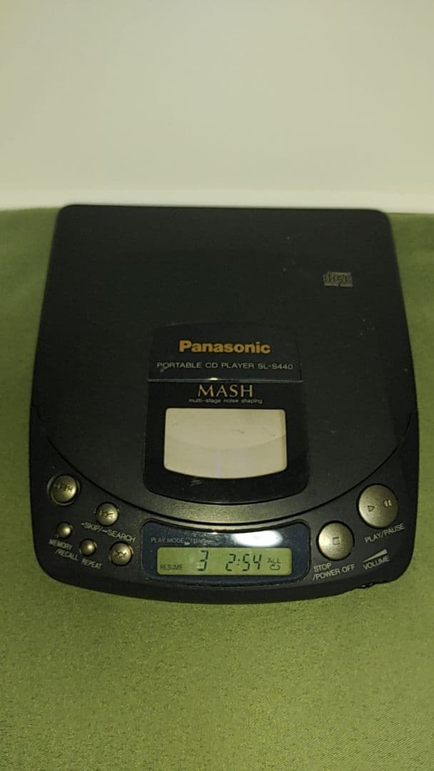 Panasonic SL-S440 ポータブルCDプレーヤー 動作品　ジャンク