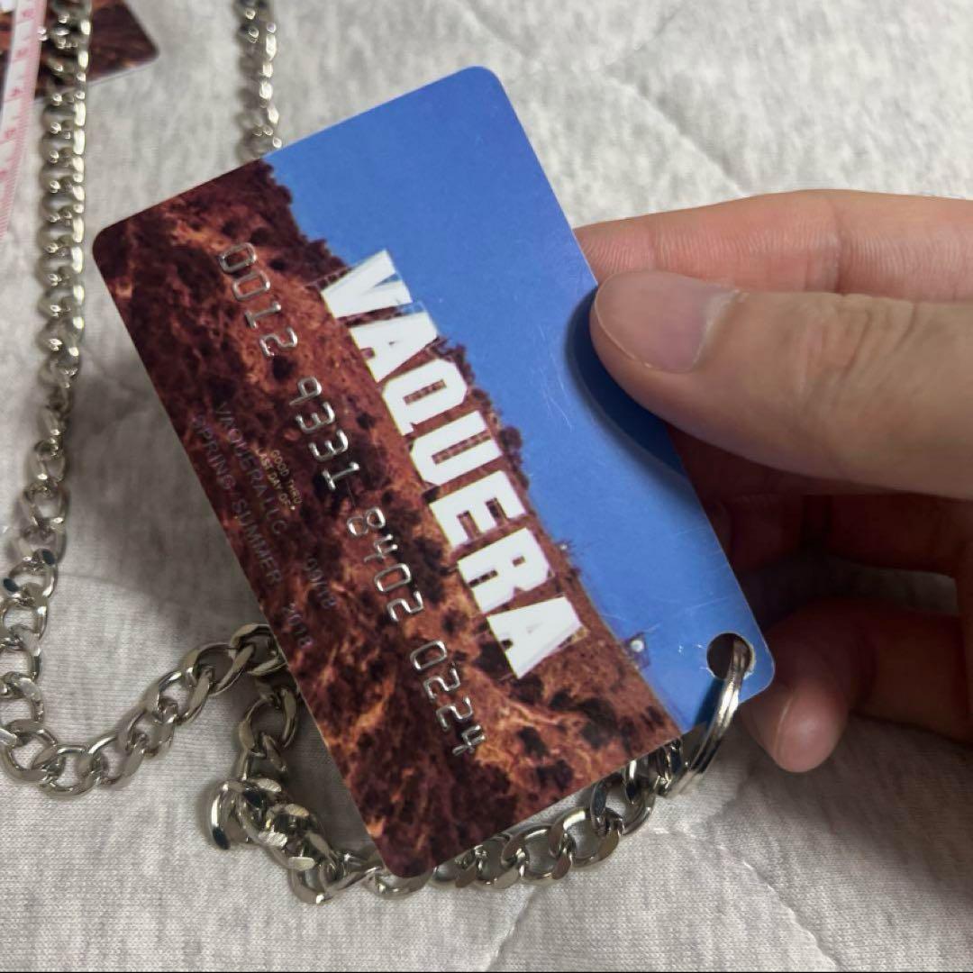 【最終値下げ】vaquera ウォレットチェーン 18ss