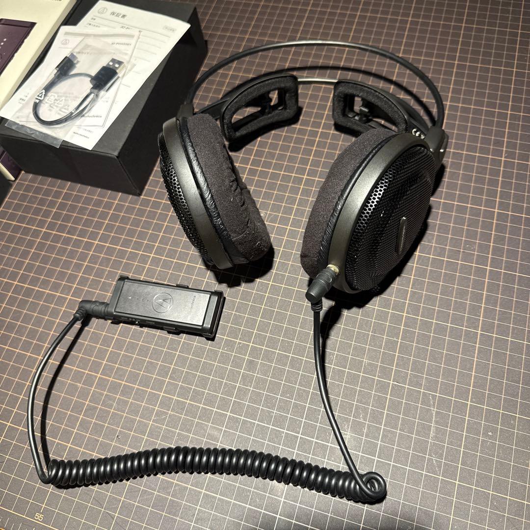 改造品AT-PHA55BTワイヤレスレシーバーATH-AD500Xヘッドホン