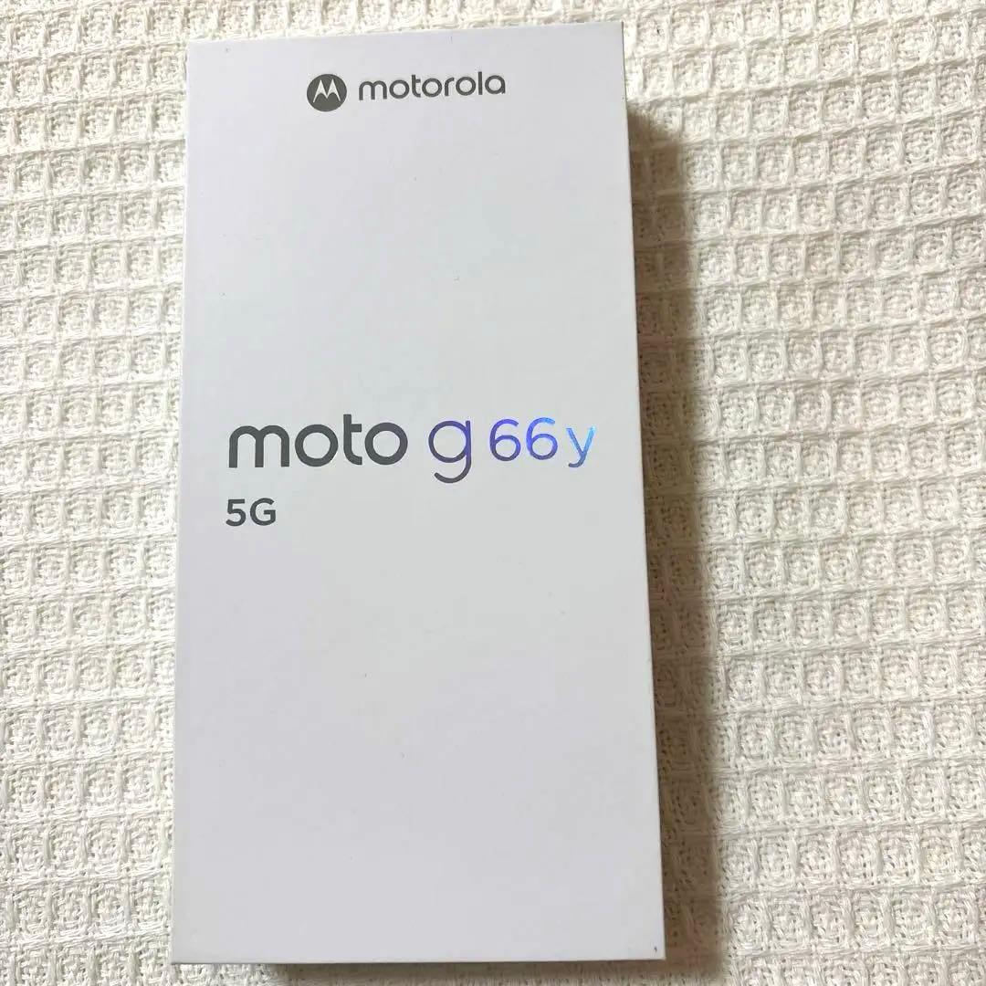 motorola moto g66y 5G 本体　グレーミスト