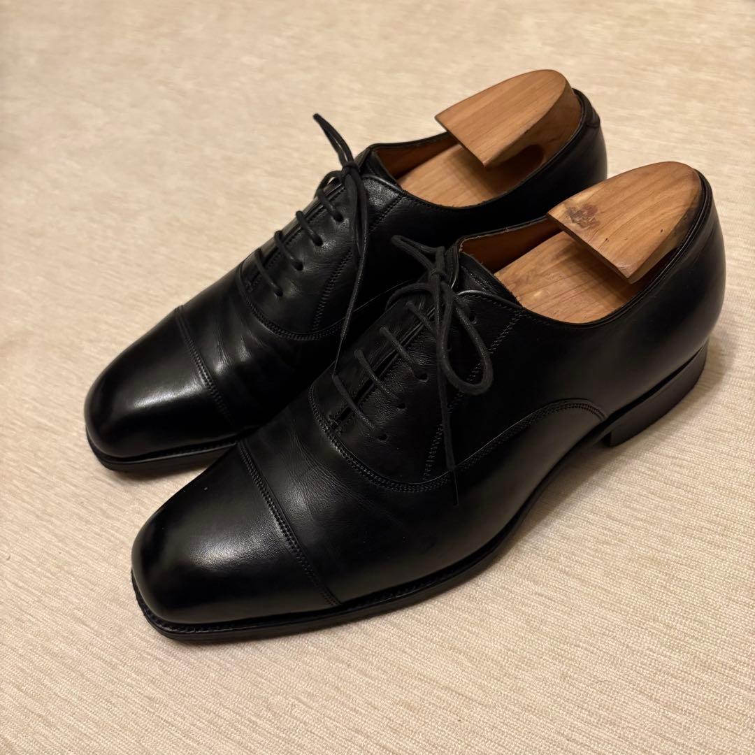 値下げ中　美品Tricker'sトリッカーズオックスフォードストレートチップ黒6