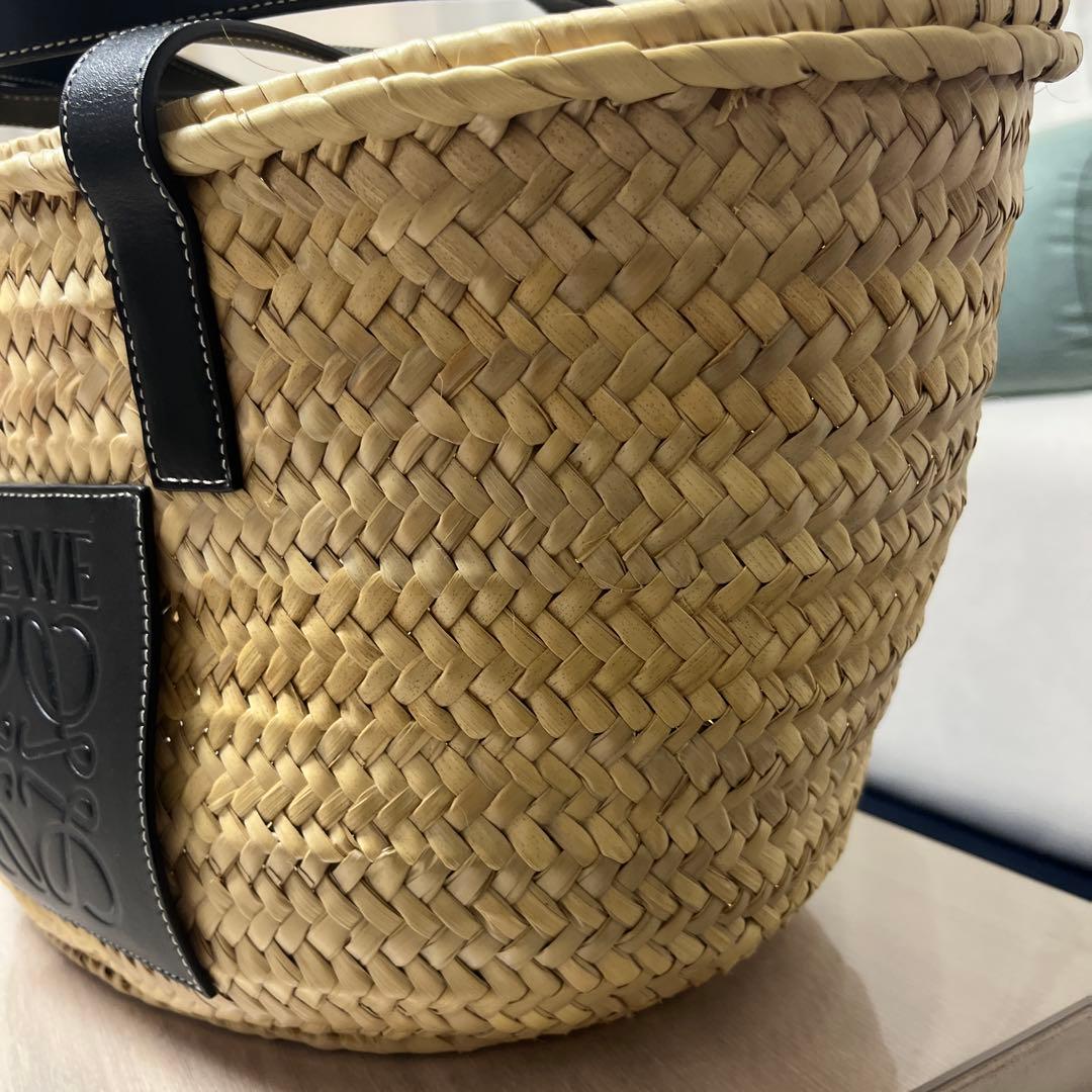 専用です！LOEWE ロエベ カゴバック　レア黒　ラージサイズ