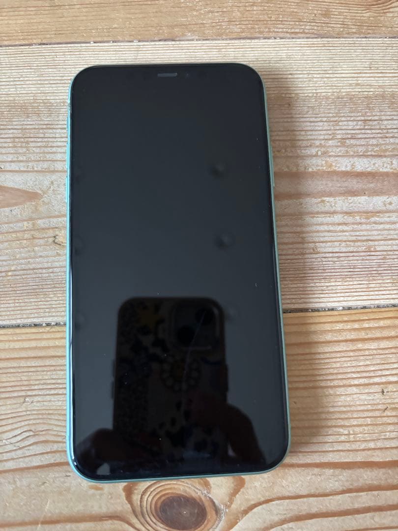 【中古品】 美品iPhone 11 ミントグリーン SIMフリー　128GB