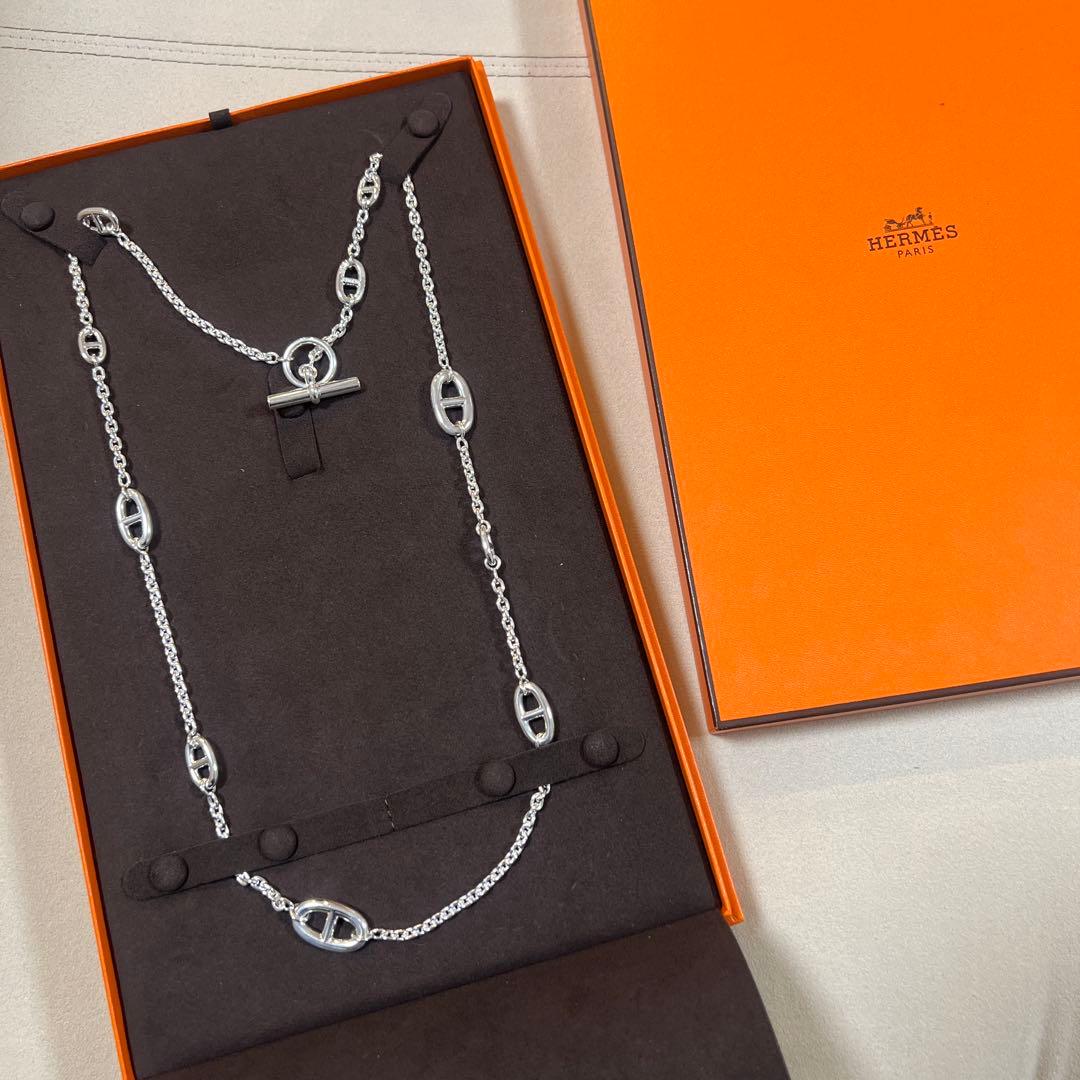 HERMES シェーヌダンクル ファランドール80新品未使用