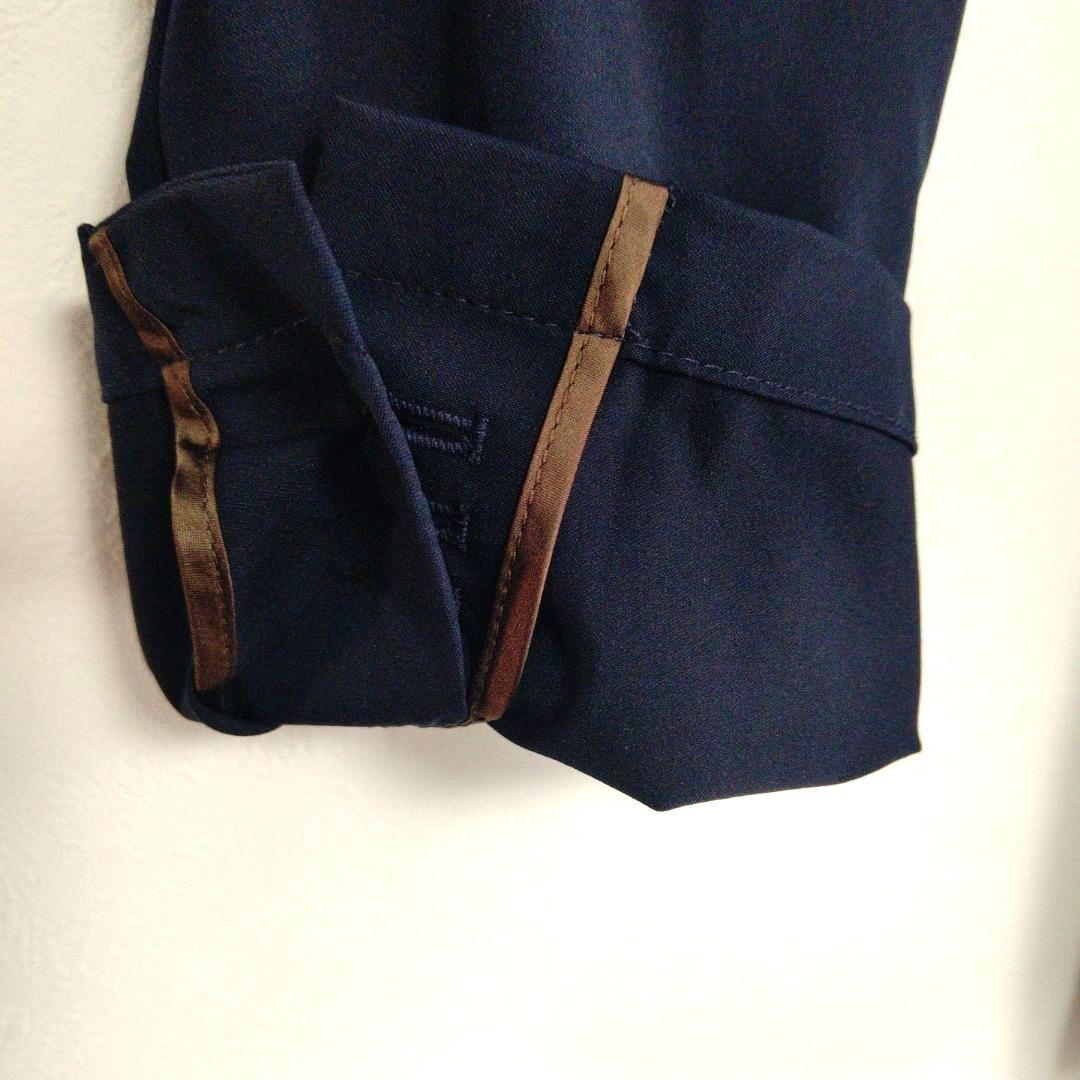 美品 ✨️ ナノユニバース ダメリーノ ストレッチセットアップ 紺 XL