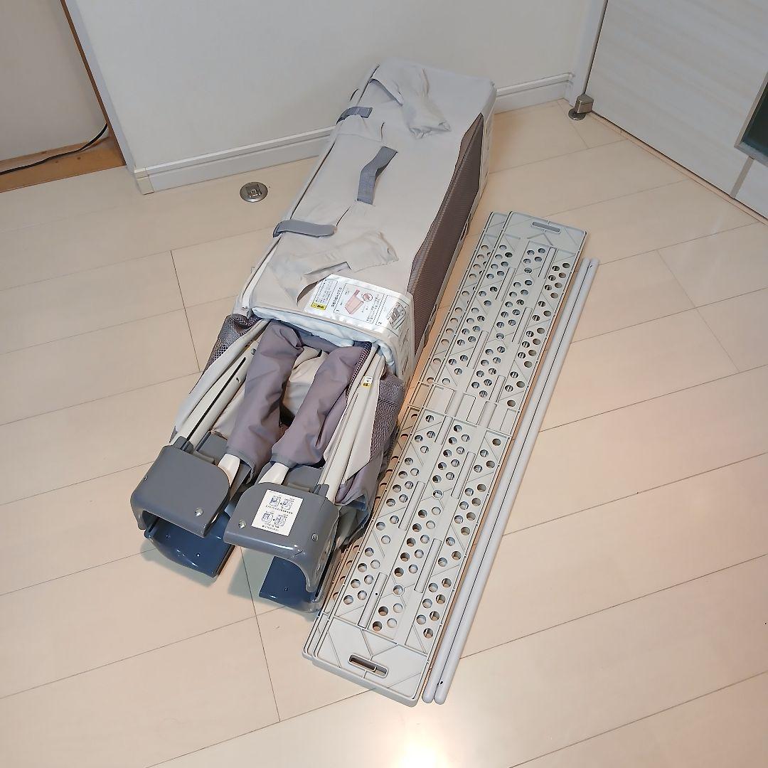 [美品]Aprica ココネルエアーAB グレーベアー　2135700