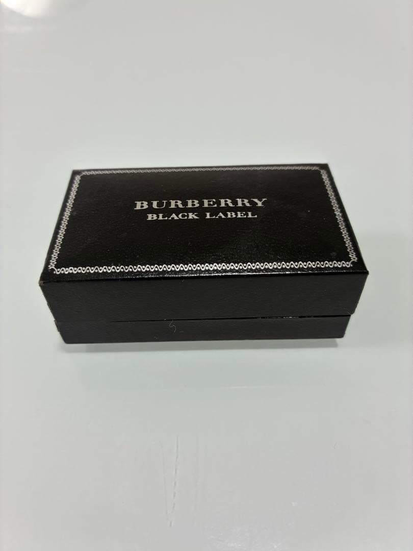 【うどん】希少未使用箱付BURBERRYBLACK LABELネクタイピン